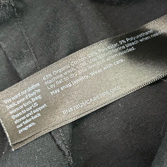 Eileen Fisher Cotton Ponte Tapered Pant Easy Fit Capri Length - Picture 9 of 9